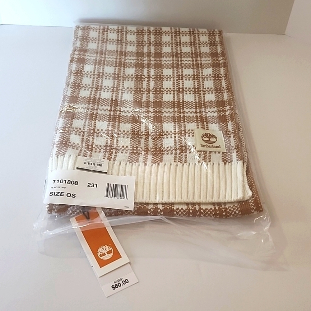 Timberland Buffalo Plaid Scarf